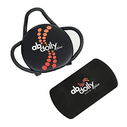 Ab Dolly Plus Core Abdominal Training System Portable Home Gym Ab Exercise Machine Workout Equipment For All Fitness Levels, Bla