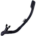 Kraken Aquatics Dry Snorkel  Quality Professional Snorkel Gear with Dry Top Valve, Comfortable Silicone Mouthpiece and Purge Val