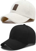 Fy Lane Combo Pack Of Two Baseball Cap Colour Black White
