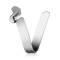 Auriver 25 Pcs Tent Pole Clips Stainless Steel Kayak Paddle Spring Snap Clips Tent Pole Push Button Spring Clips Locking Pin For