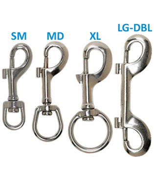Dive Rite Marine Grade Stainless Steel Bolt Snap For Diving (Sm-Swivel)