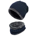 Gajraj Unisex Fur Hat (Pack Of 2) (SetB; SetN_Navy_Free Size)
