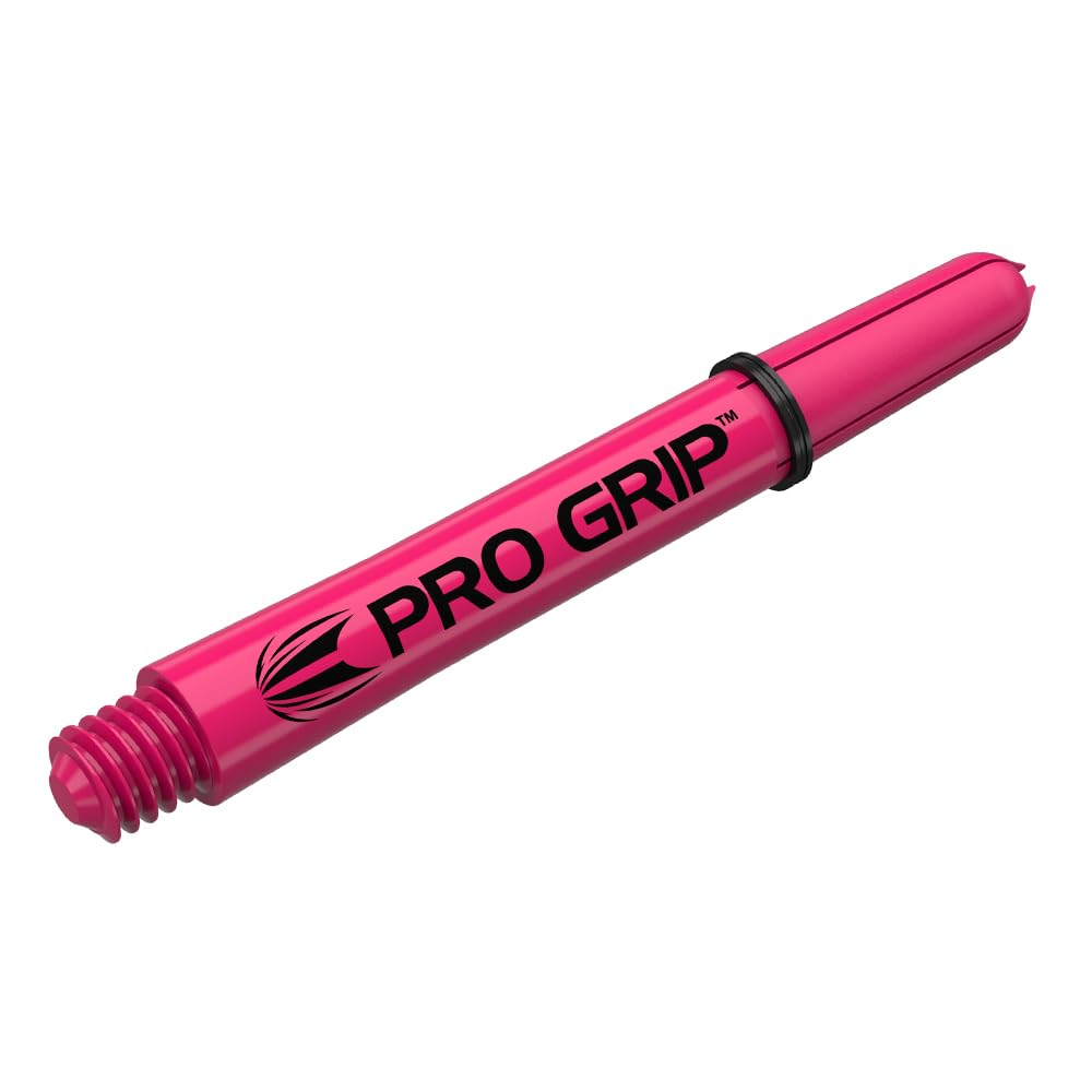 Target Darts 3 X Sets Of Pink Pro Grip Shaft Medium - 9 In Total