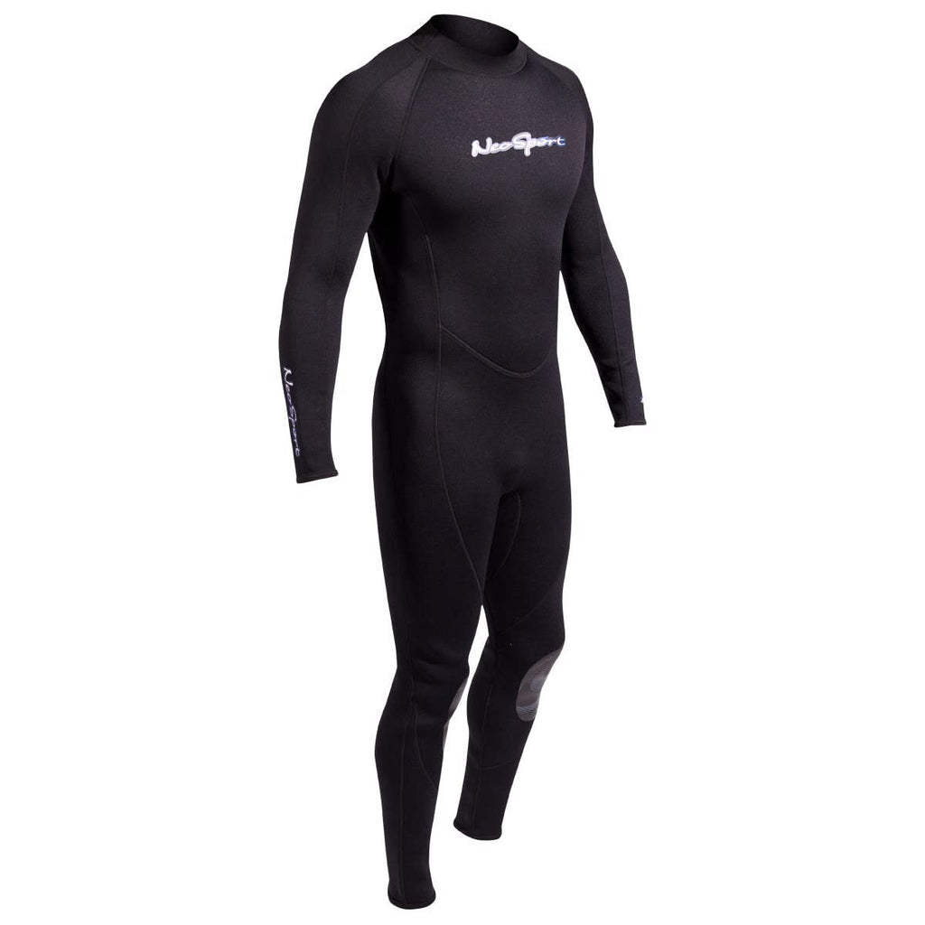 Neosport 5Mm Men'S Neoprene Back Zip Jumpsuit, Black, S