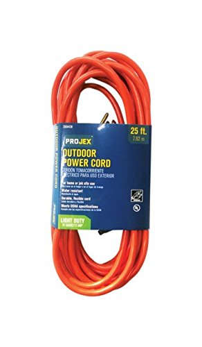 Extn Cord 16/3Sjtw25'Org (Pack Of 1)