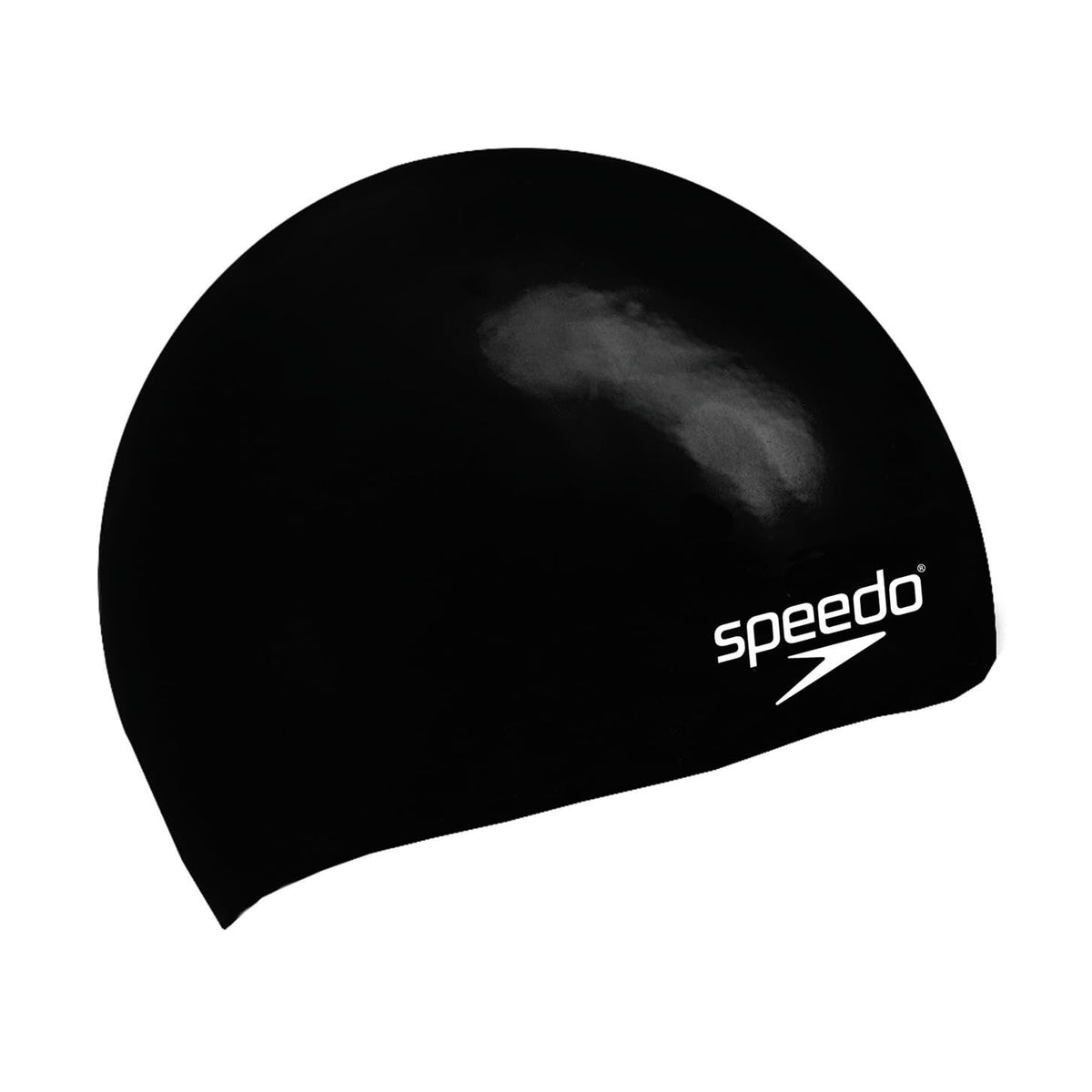 Speedo Unisex Junior Moulded Silicone Swim Caps  Black