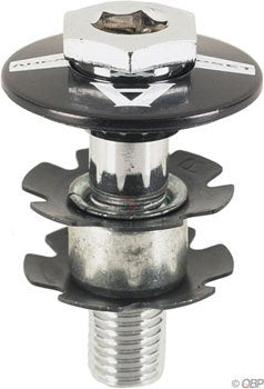 Aheadset Sx Fs Headset Plug 1 1/8 Black/Silver Bmx Freestyle