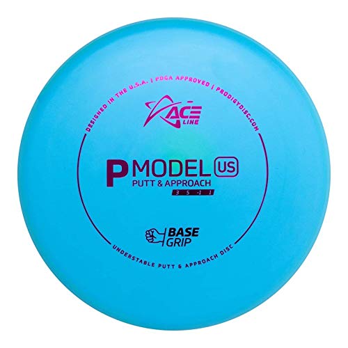 Prodigy Discs Ace Line Base Grip P Model Us Putter Golf Disc [Colors May Vary] - 170-175G