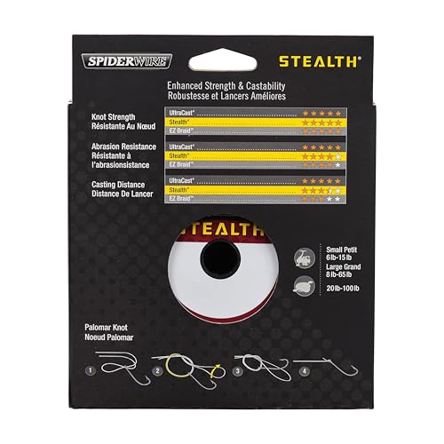 Spiderwire Stealth Superline, Moss Green, 100Lb | 45.3Kg, 500Yd | 457M Braided Fishing Line, Suitable For Freshwater And Saltwat