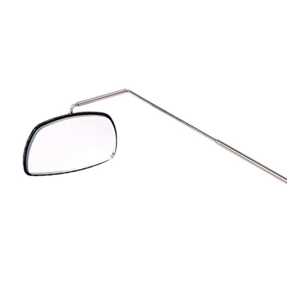 Cfopiryx Bicycle Eyeglass Mirror Biking Cycling Helmet Mount Rear View Mirror, Adjustable Angle, Aluminium Alloy Riding Mirror A
