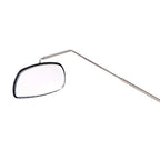 Cfopiryx Bicycle Eyeglass Mirror Biking Cycling Helmet Mount Rear View Mirror, Adjustable Angle, Aluminium Alloy Riding Mirror A