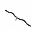 Clovrix Curved Gym PullDown Handle Bar MultiBend Lat Pulldown Metal Connector Attachment Hanging Loop, Standard 80Cm | Home At