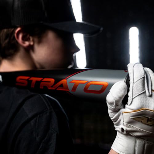Axe Bat 2023 Strato (-10, 2-5/8'') Usa Baseball Bat, 1-Piece Alloy, Black/Grey/Copper (31'' / 21 Oz.)