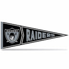 Rico Industries Nfl Football Las Vegas Raiders Retro - Alt 12'' X 30'' Felt Wall D  Cor Pennant - Great For Home/Bed Room/Man Ca