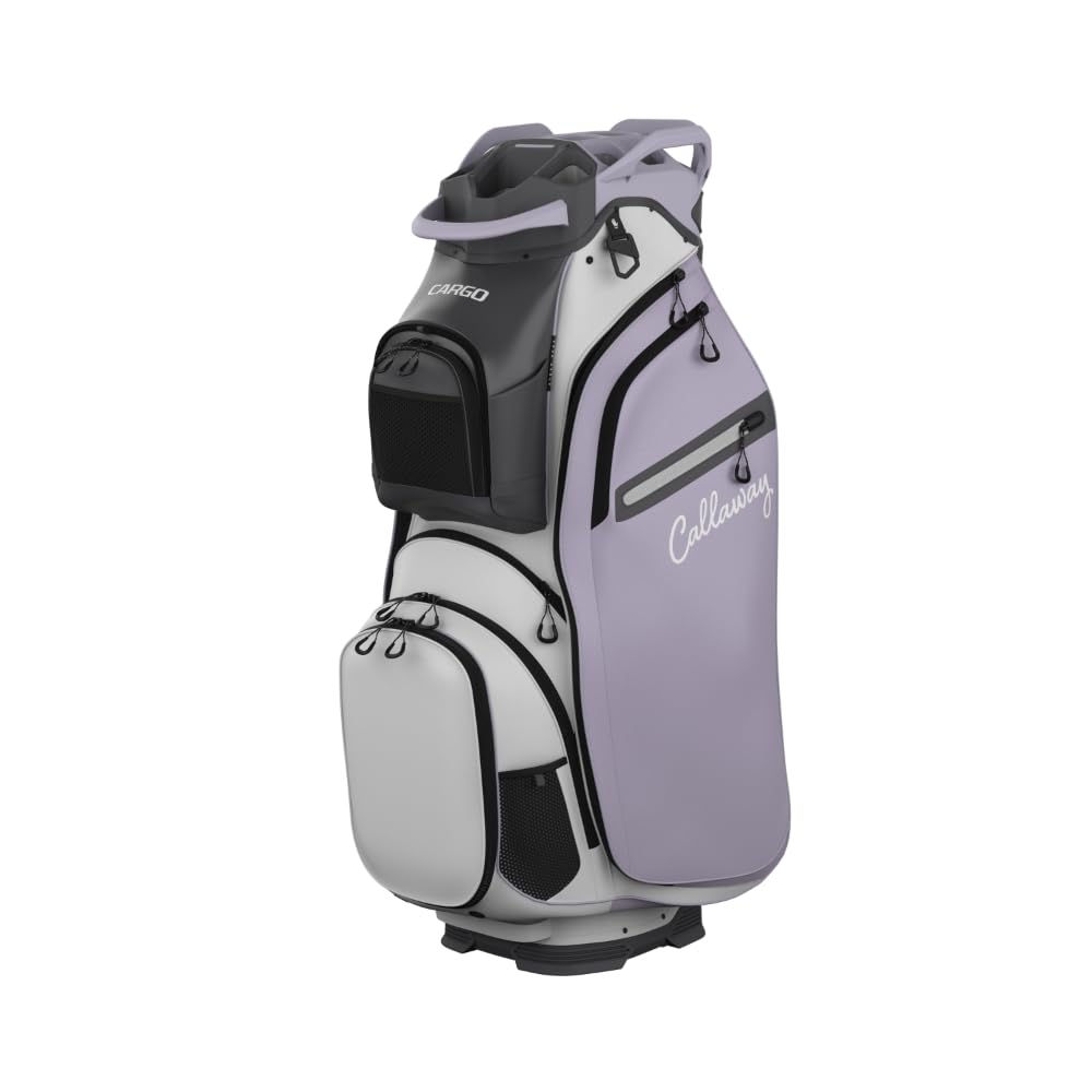 Callaway Golf Cargo Cart Bag (White/Orchid Petal)