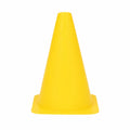 TRENDYNEST Color Cone, 23cm, Mini Cone, PE Made, Flexible, for Agility Training Yellow