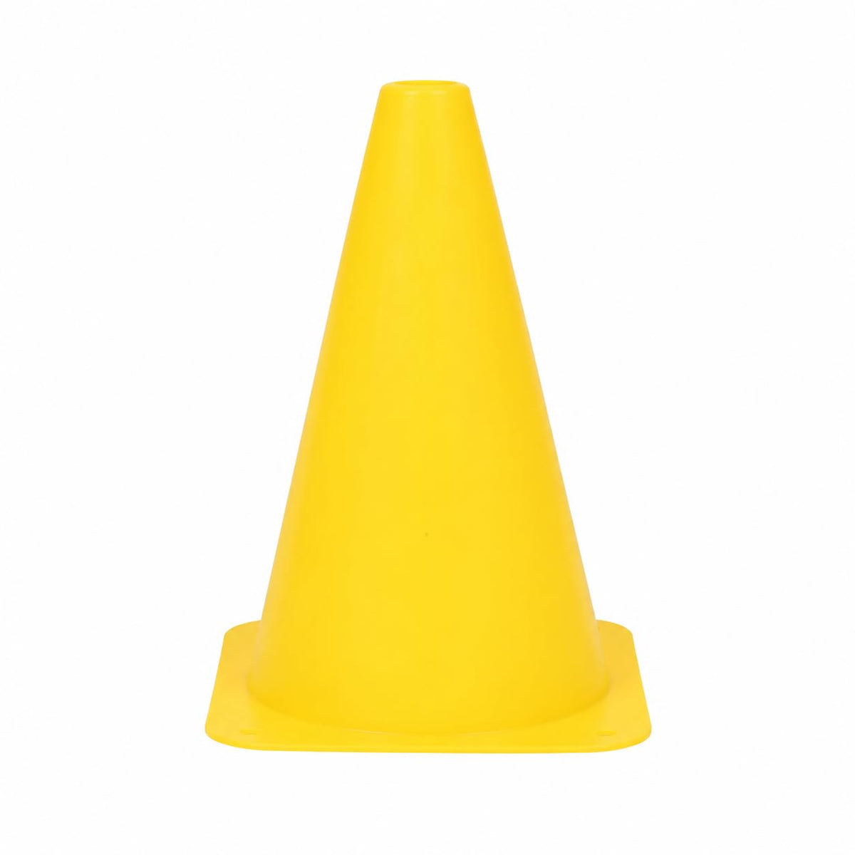 TRENDYNEST Color Cone, 23cm, Mini Cone, PE Made, Flexible, for Agility Training Yellow