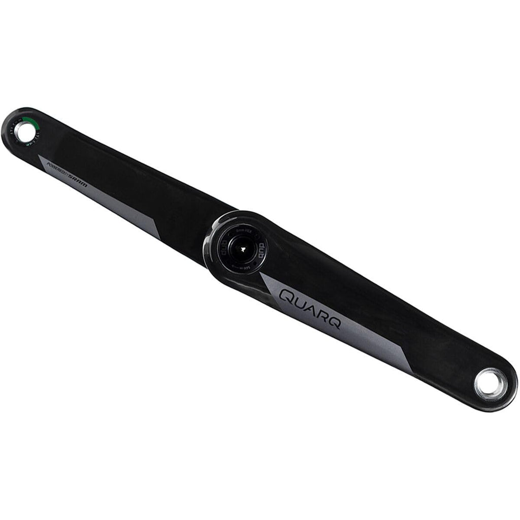Quarq Dub Crank Arm Assembly - 172.5Mm, 8-Bolt Direct Mount, Dub Spindle Interface, Natural Carbon, D2