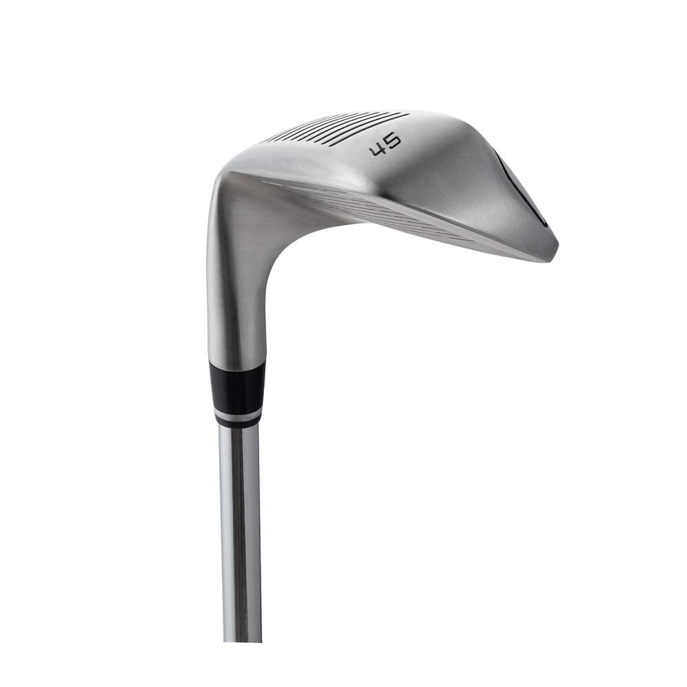 Mazel Golf Pitching & Chipper Wedge,Right Handed,35,45,55 Degree Available For Men & Women (Right, Stainless Steel (Black Head),