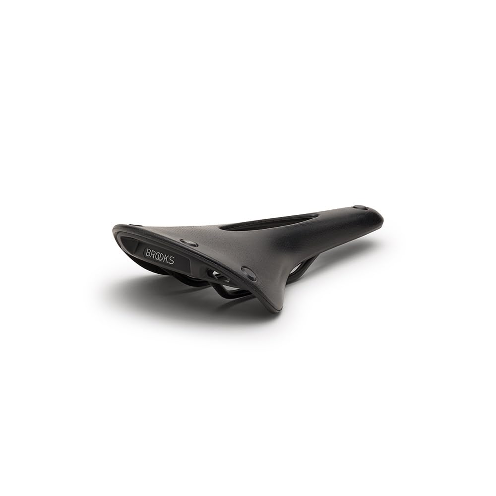 Brooks England Cambium C17 Carved,All-weather, waterproof bike saddle, Black, One Size