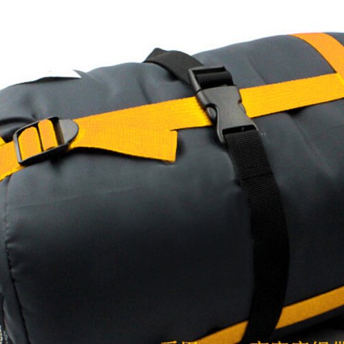 Cosmos Pack Of 2 Black Color Mattress Backpack Sleeping Bag Straps For Outdoor Activities