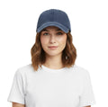 Alexvyan Plain Breathable Head CapS Unisex Caps With Adjustable Strap In Summer Caps All Sports For Men Women Cap (Blue)
