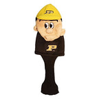 Team Golf Ncaa Purdue Boilermakers Mascot Head Cover Mascot Golf Club Headcover, Fits Most Oversized Drivers, Extra Long Sock Fo