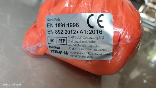 Northpada 10 Mm 30 Meter Nylon Static Rock Climbing Rope Explore A Cave Rope Rappelling Rope Rescue Rope Boat Rope Anchor Dock L