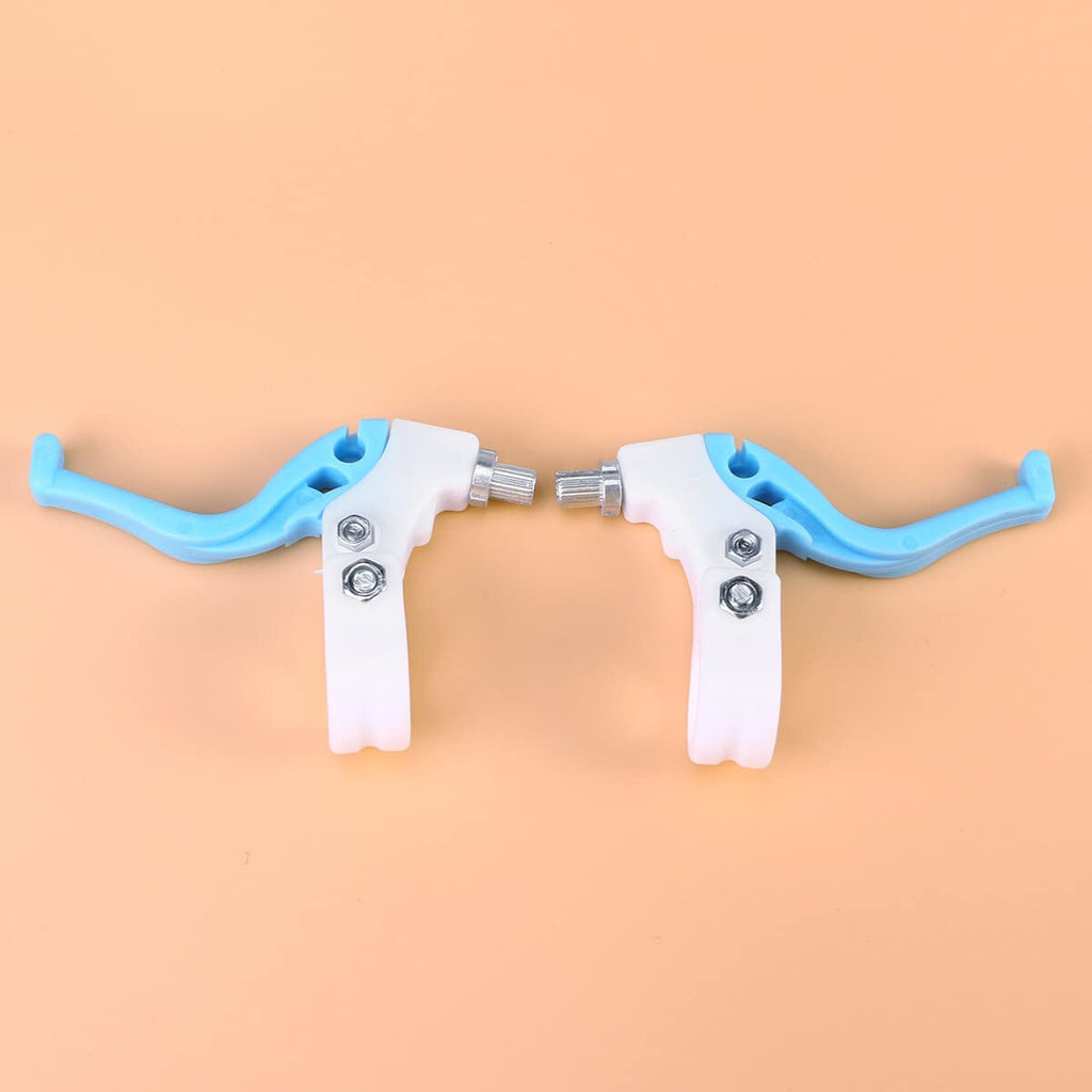Homoyoyo Pair E-Bike Brakes Scooter Accessories For Kids - Black Decor Brake Lever Handle Kit