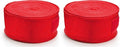Kobo Exercise Weight Lifting/Boxing Hand Wrap Bandages/Power Gym Fitness Body Building Gloves Straps (Red) (Length 180)