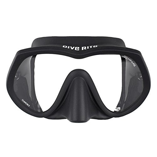 Dive Rite Ultraclear Frameless Mask, Black