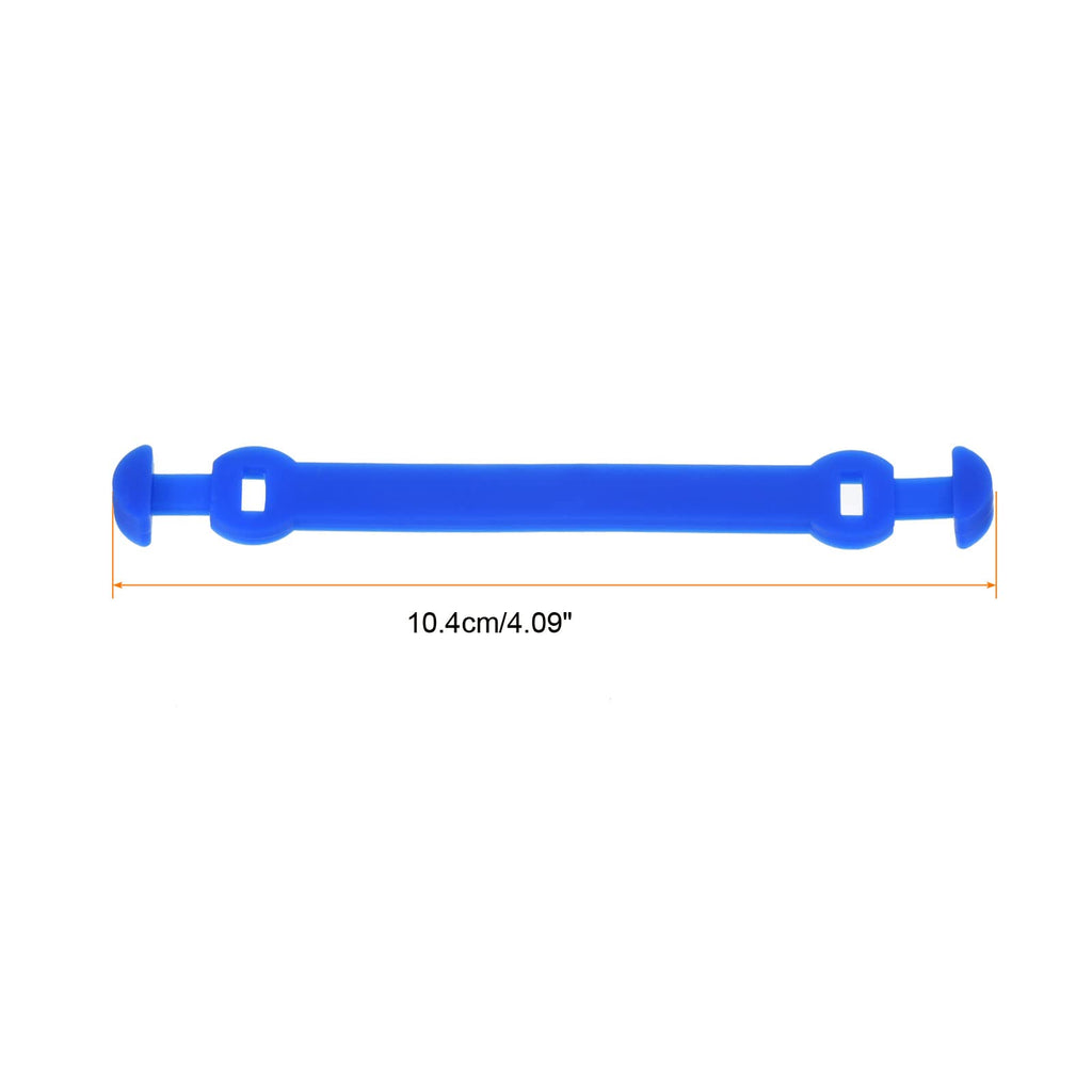 Patikil Tennis Vibration Dampeners, 4 Pack Silicone Racquet Shock Absorber Racket String Damping, Blue