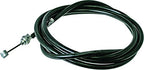 Action Slick Lined 2-End Cable Brake, Black