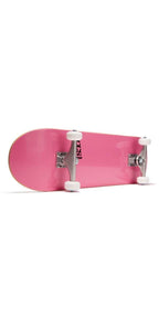 [Ccs] Logo Skateboard Complete Pink 7.50'' - Maple Wood - Professional Grade - Fully Assembled With Skate Tool And Stickers - Ad