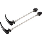 Zipp Speed Weaponry Tangente Quick Release Skewer Set: 100Mm/135Mm, Disc Brake, Stainless Steel, Black With Silver Logo