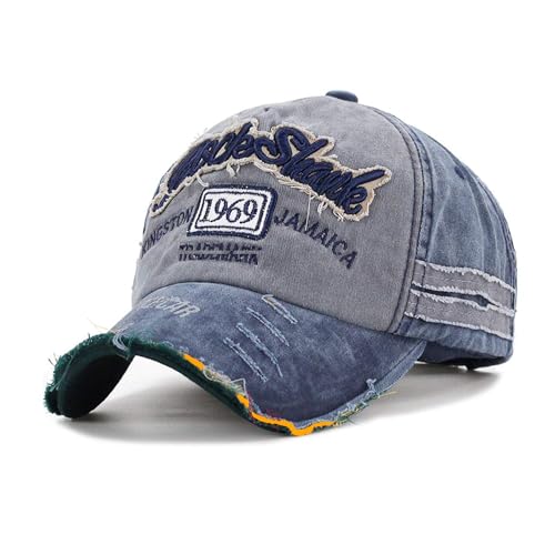 Aavjo Cotton 1969 Stylish Cap For Men Women (Size  54Cm To 60Cm)  (Dark Blue)