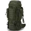 Mardingtop 60L Molle Hiking Internal Frame Backpacks With Rain Cover For Camping,Backpacking,Travelling(Army Green)