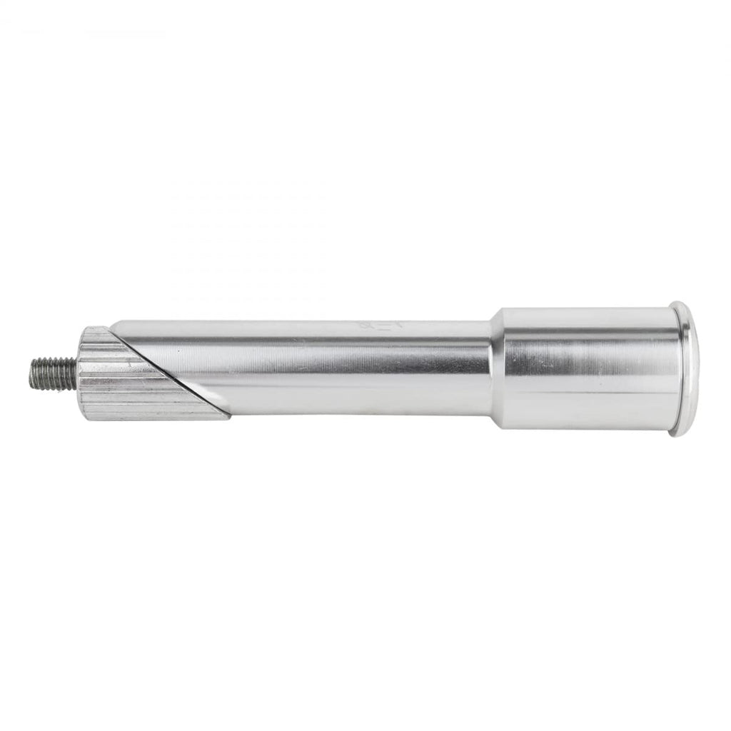 Origin8 1'' Threaded To 1-1/8'' Threadless Quill Stem Adapter - Silver
