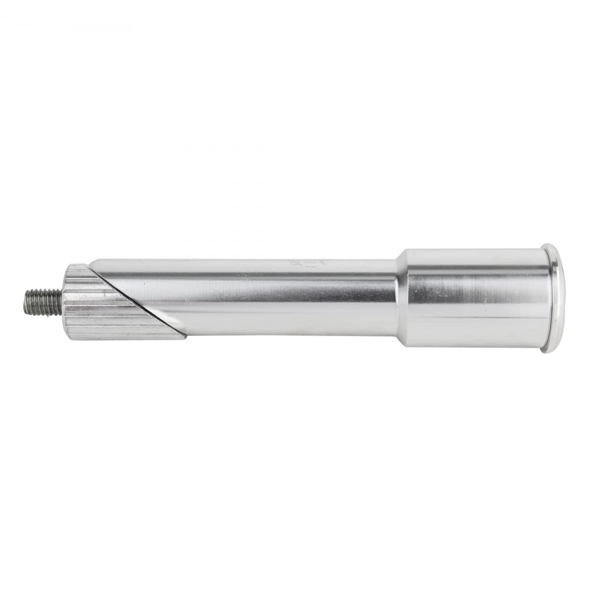 Origin8 1'' Threaded To 1-1/8'' Threadless Quill Stem Adapter - Silver