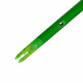 Truglo 5/16in Lightweight Waterproof High-Visible Durable Green Archery Arrow Replacement Nocks for Tapered Bowfishing Arrows, 6