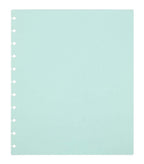 Talia Discbound Notebooks, Planner, Customizable, (Summer Blue, Letter (85In X 11In))