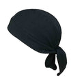Black Commando Back Tie Sports Skull Caps For Men And Women
