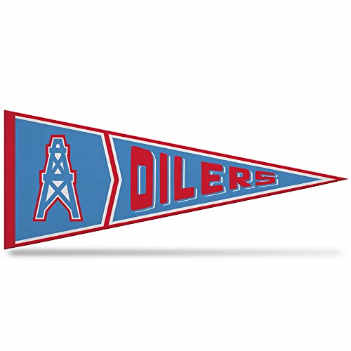 Rico Industries Nfl Football Tennessee Titans Retro - Alt 12'' X 30'' Felt Wall D  Cor Pennant - Great For Home/Bed Room/Man Cav