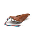 Brooks England B17 Carved, Iconic Cut-Out Handmade Leather Bike Saddle, Honey, One Size