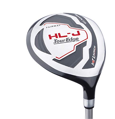 Tour Edge Hl-J Junior Complete Golf Set With Bag (Left Hand, Graphite, 1 Putter, 3 Irons, 1 Hybrid, 1 Fairway, 1 Driver 9-12 Yrs