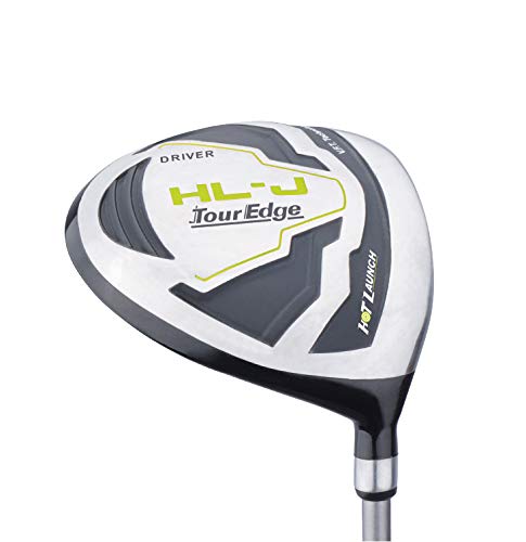 Tour Edge Hl-J Junior Complete Golf Set With Bag (Right Hand, Graphite, 1 Putter, 2 Irons, 1 Hybrid, 1 Wood, 7-10 Yrs) Green
