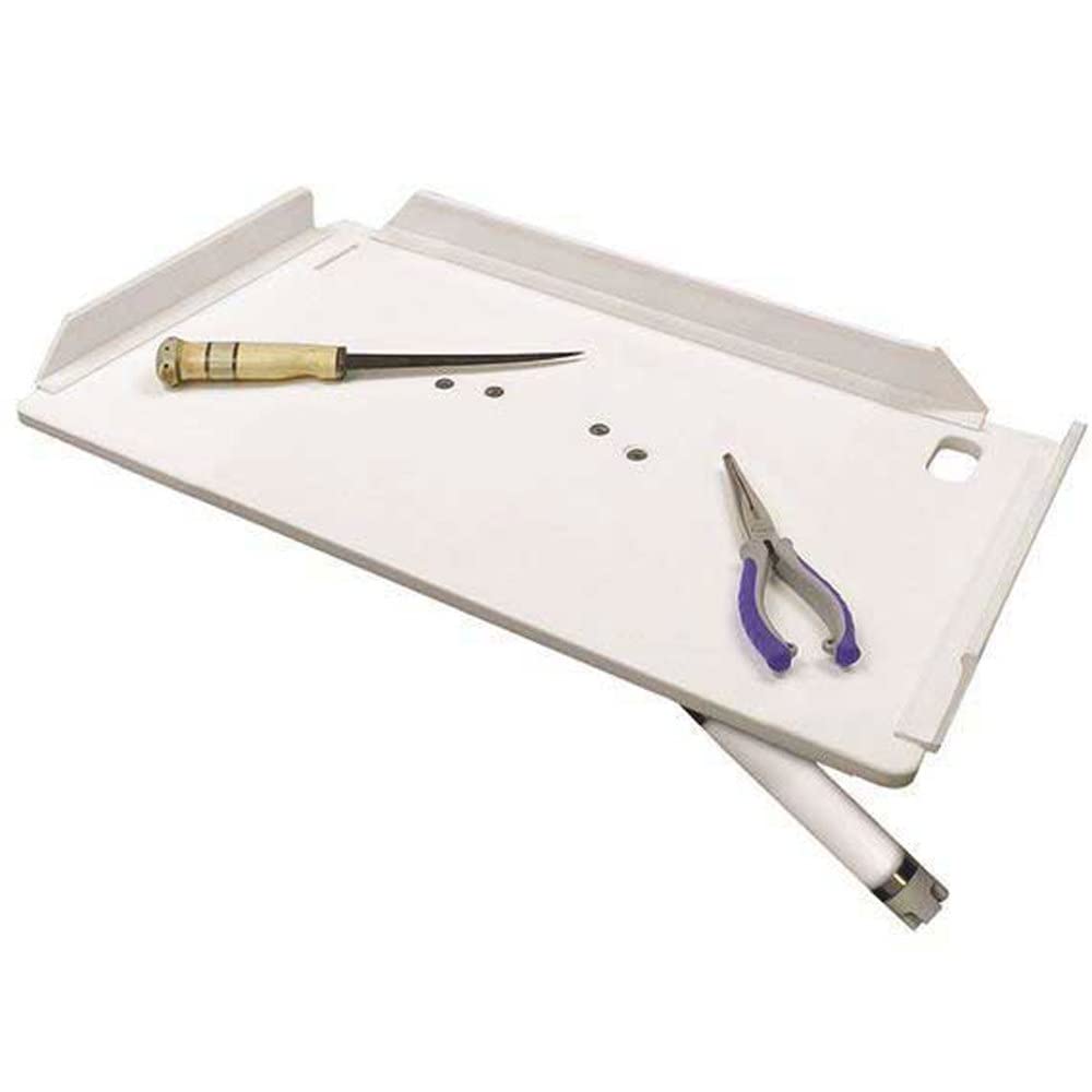 Taco Metals Taco Marine P01-2132W Adjustable Poly Filet Table - 32''