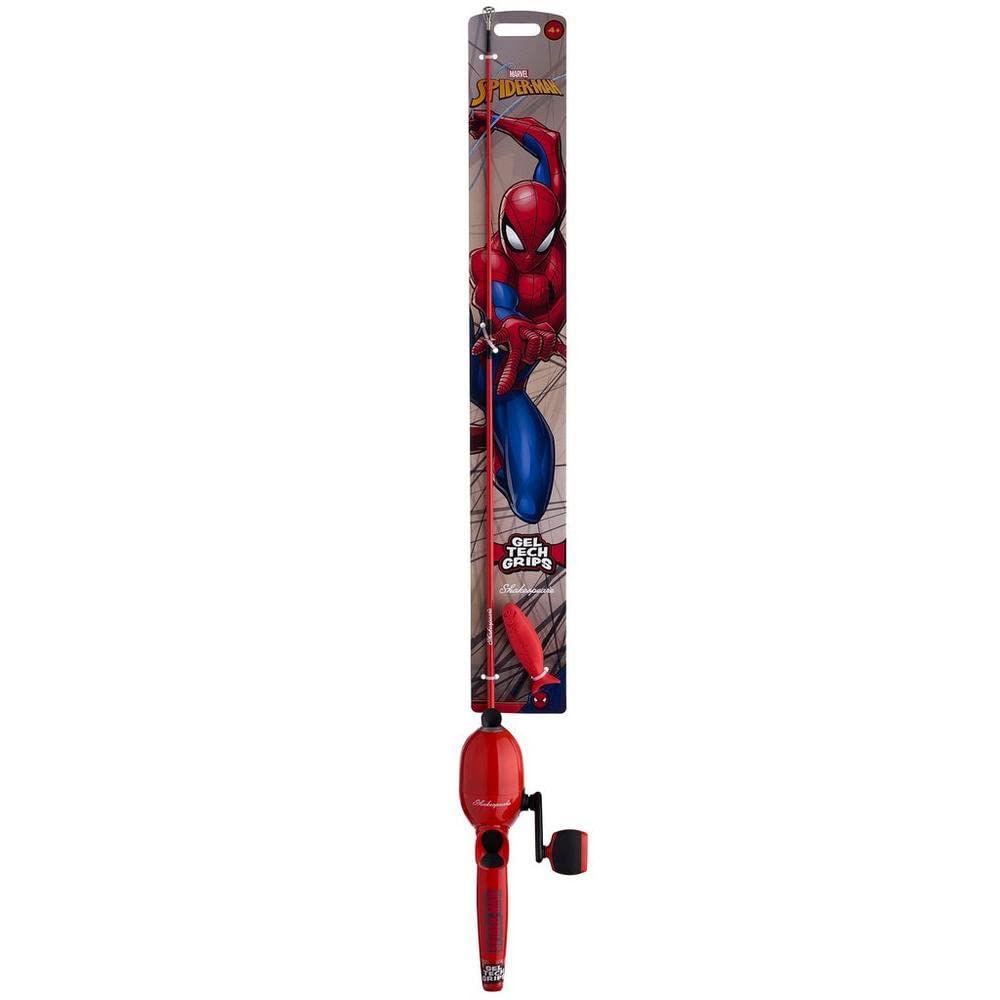 Shakespeare Marvel Spider-Man Childrens Fishing Advanced Kit