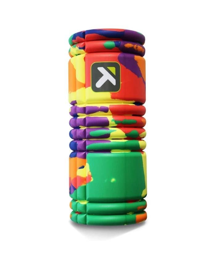 Triggerpoint Unisexs Grid 10 Foam Roller, Rainbow, 1 Size