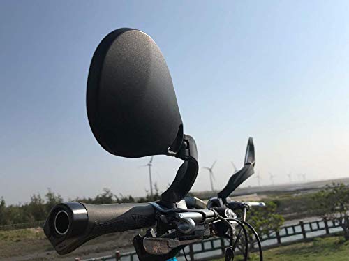 Hafny E13 Approved E-Bike Mirror, Large Surface Handlebar Bike Mirror, Hd Automotive Grade Glass Bicycle Mirror, Safe Blast-Resi